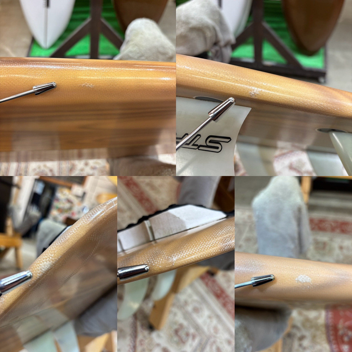 ABE SHAPE & DESIGN / 6`10 CUSTOM QUAD